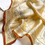 Miniature : Yellow Silk Scarf 53cm | Minimalist Square Scarf | City Pattern