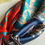 Thumbnail: Lux Red Capri 53cm Silk Scarf | Luxury Silk Square Scarf