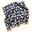 Thumbnail: Leafy Flowers  53cm Silk Scarf | Floral Bandana | Silk Square Scarf