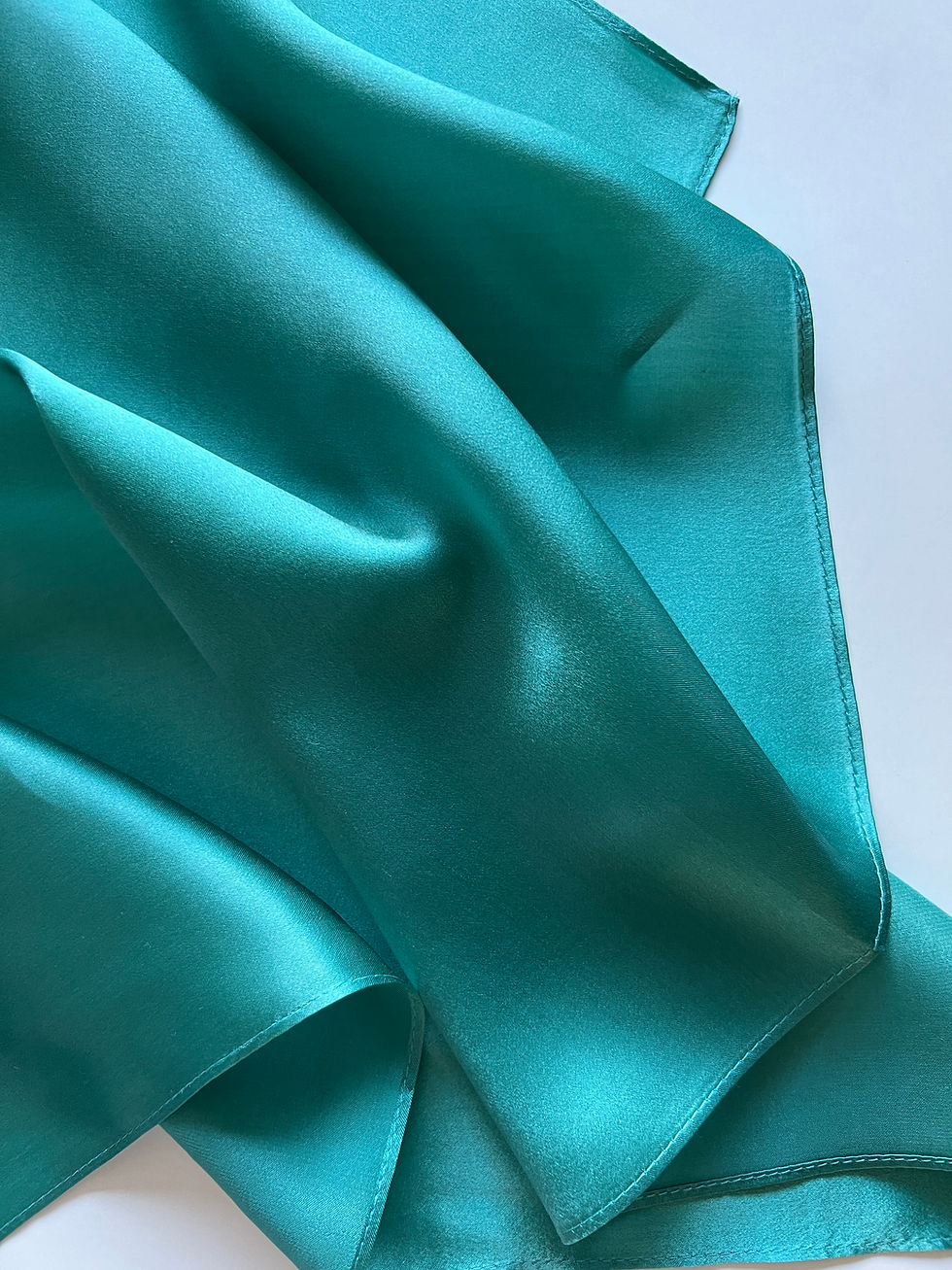 Thumbnail: Plain Color 53cm Silk Scarf | Silk Bandana | Small Neckscarf