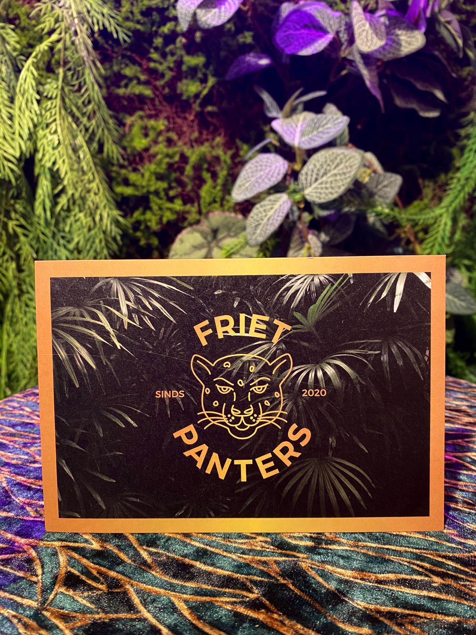 Friet Panters cadeaubon achterkant