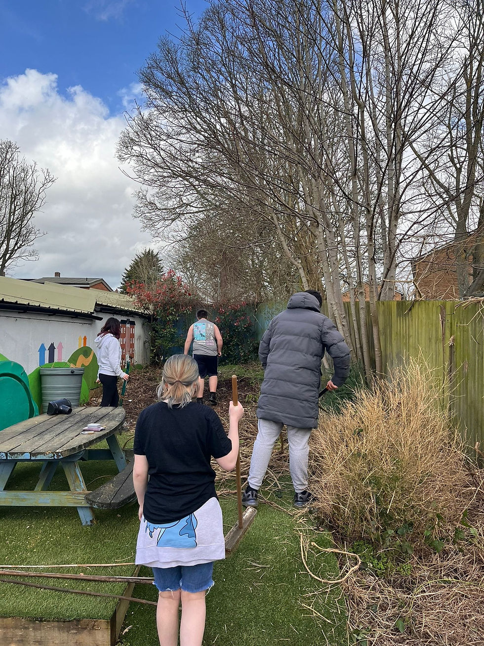 Stevenage Students Preparing for Spring