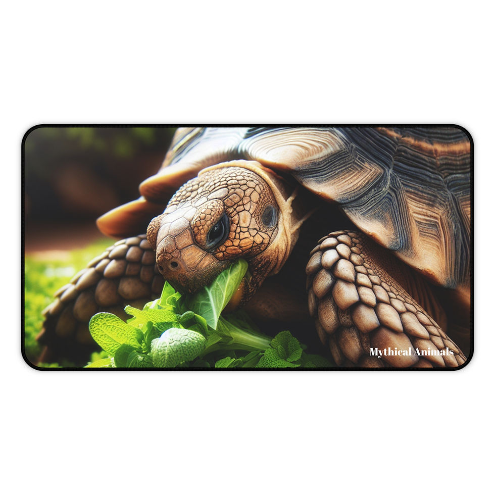 Thumbnail: Turtle Desk Mat, Turtle Mouse Pad, Animal Mousepad
