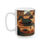 Thumbnail: Mug - Rhinos Near Village Ceramic Mug (11oz, 15oz)