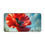 Thumbnail: Floral Desk Mat - Bright Poppy Mouse Pad