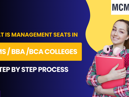 What is Management Seats in BMS/BBA Colleges and how does it works?