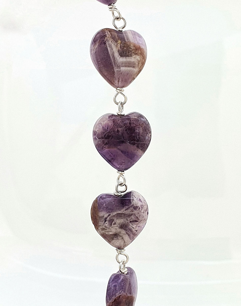 Miniatura: Pulsera Corazón Lavanda