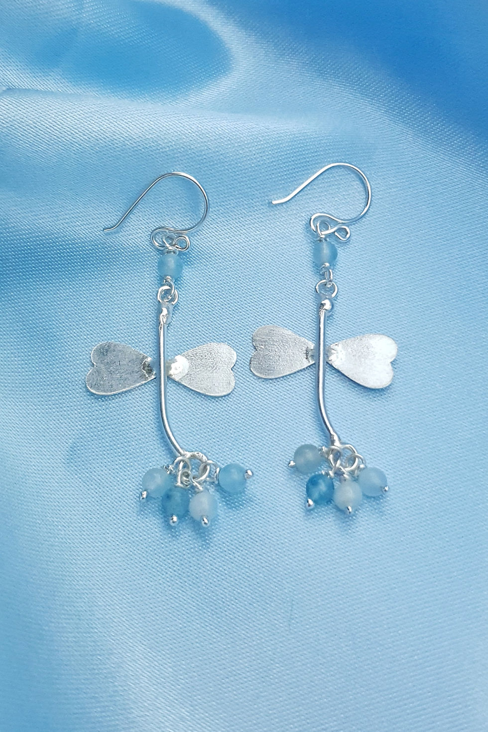 Miniatura: Aderezo Libélula Aguamarina