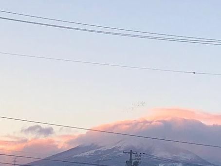 きれいな夕空
