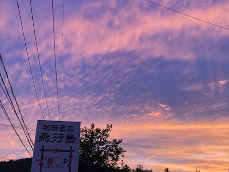夕日がきれい!