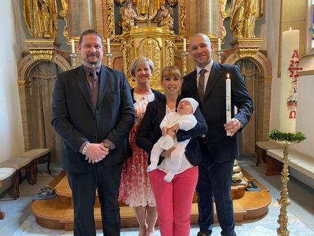 Taufe von Constantin Michael Theuermann