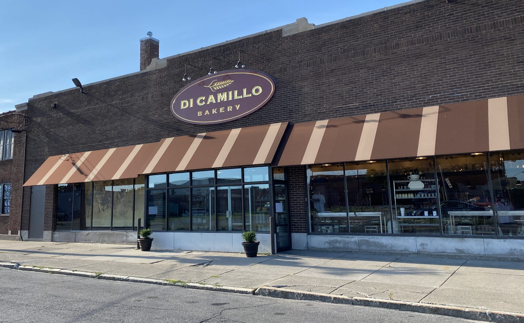 Glass Display Case Shattered by Juveniles at DiCamillo Bakery