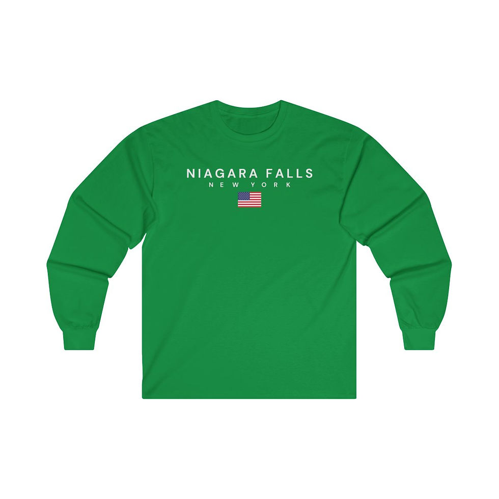 サムネイル： Unisex Ultra Cotton Long Sleeve Tee - Essentials Collection