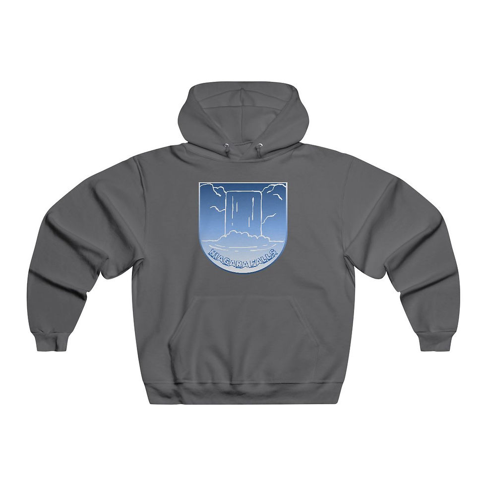 Thumbnail: Unisex NUBLEND® Hooded Sweatshirt - Below the Brink Collection