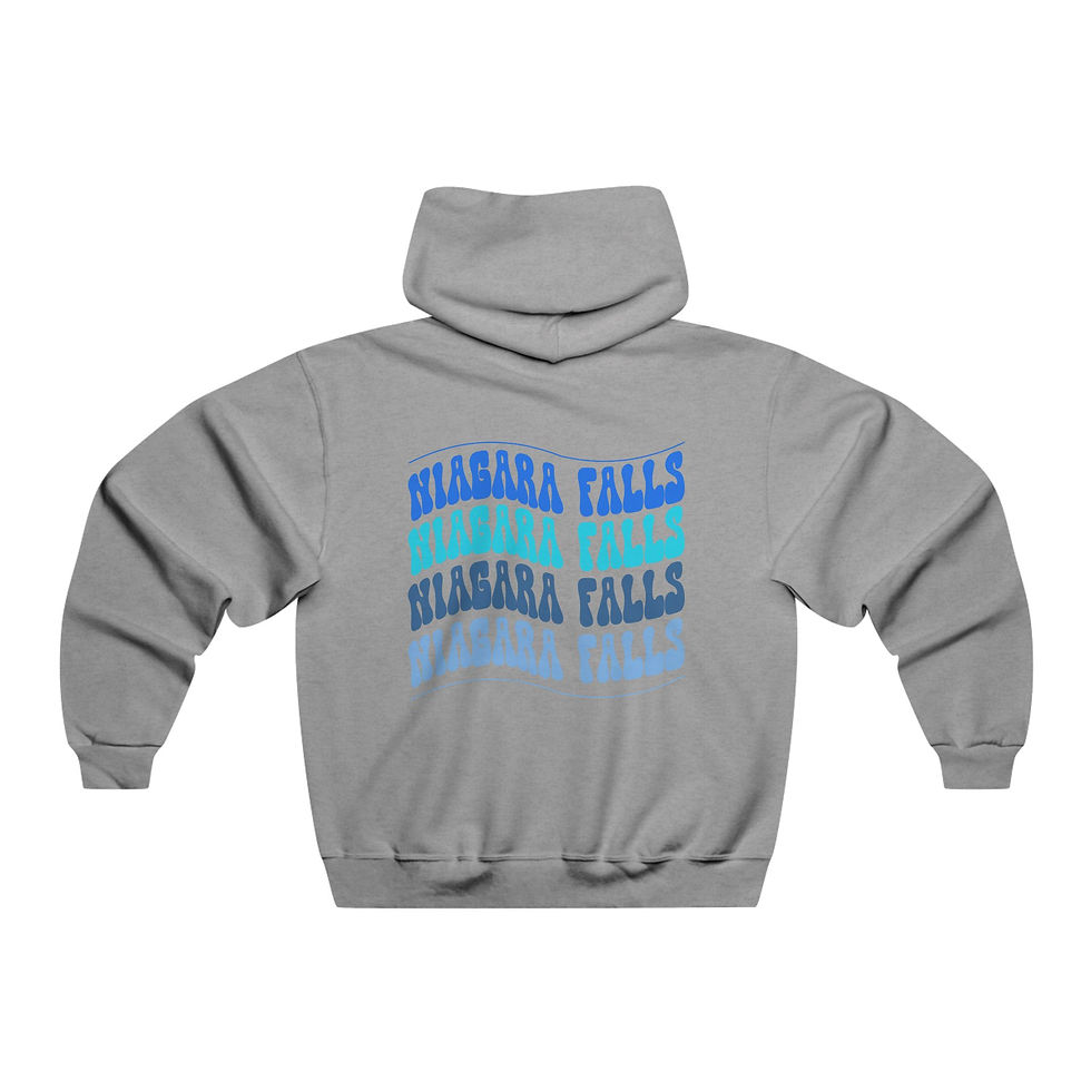Miniatura: Unisex NUBLEND® Hooded Sweatshirt - Vibing at Niagara Falls Collection