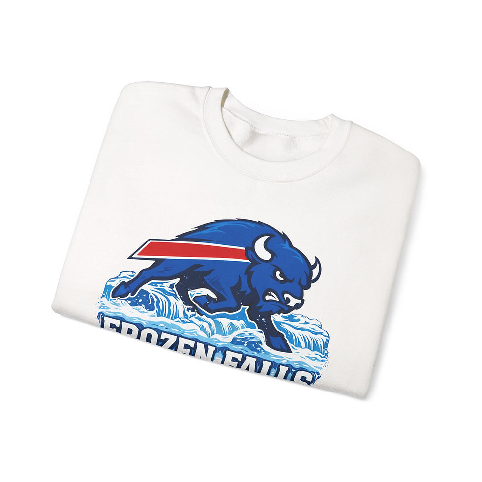 Thumbnail: Frozen Falls Collection Unisex Adult Crewneck Sweatshirt