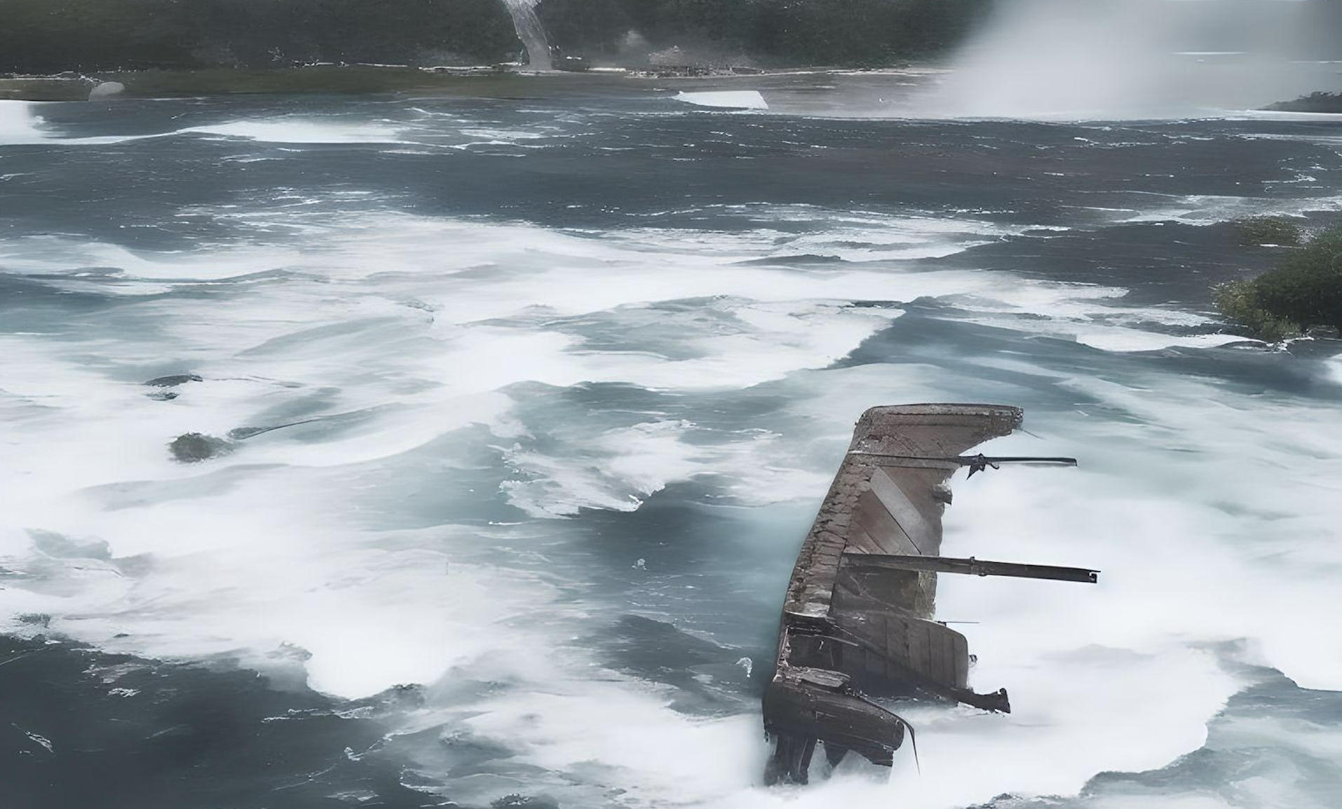 The Stranded Scow of 1861: A Remarkable Tale of Survival at Niagara Falls