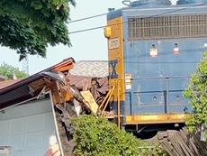 Train Spills 2,000 Gallons of Diesel Fuel After Crashing into Niagara Falls Home