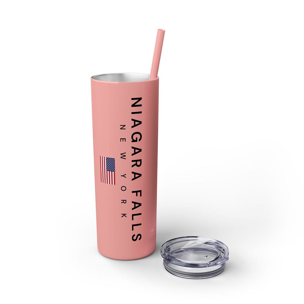 Miniatura: Skinny Tumbler with Straw, 20oz - Essentials Collection