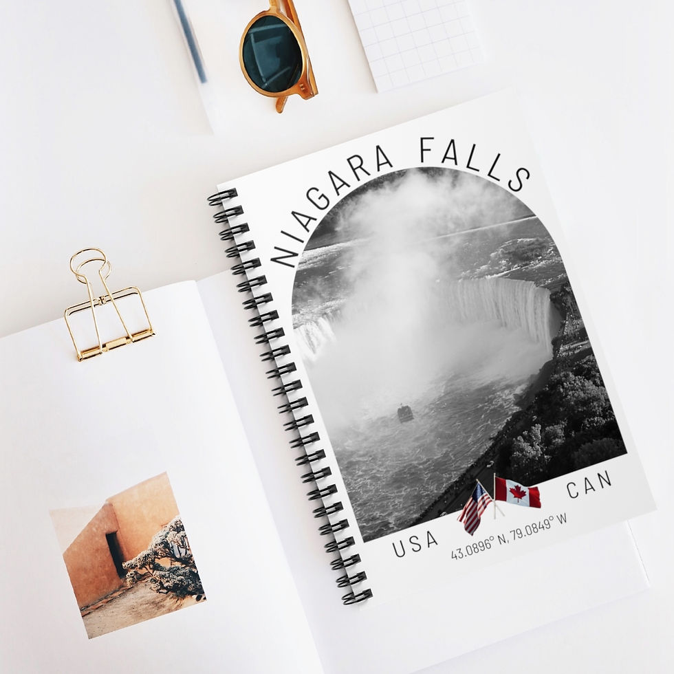 Thumbnail: Spiral Notebook - Niagara Falls Collection