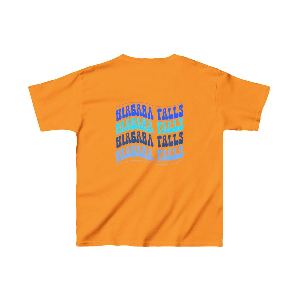 Thumbnail: Kids T-Shirt Short Sleeve - Vibing at Niagara Falls Collection