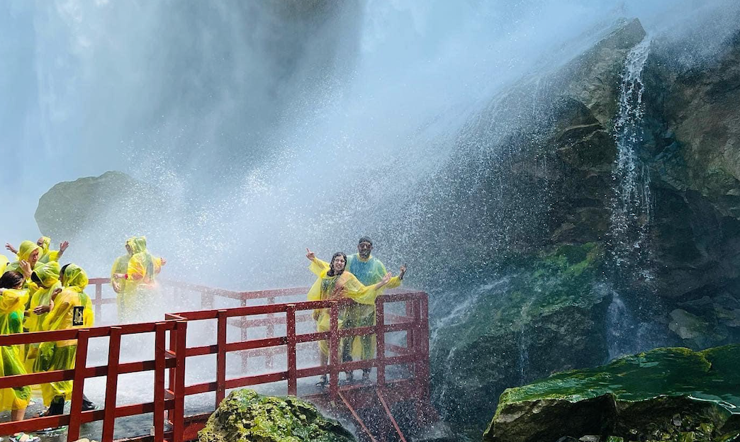 Stand Under Niagara Falls at the Cave of the Winds' Hurricane Deck