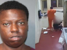 Inmate Attacks Guard in Violent Jail Attack