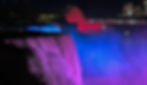 Niagara Falls American Falls After Dark Illumination Nighttime