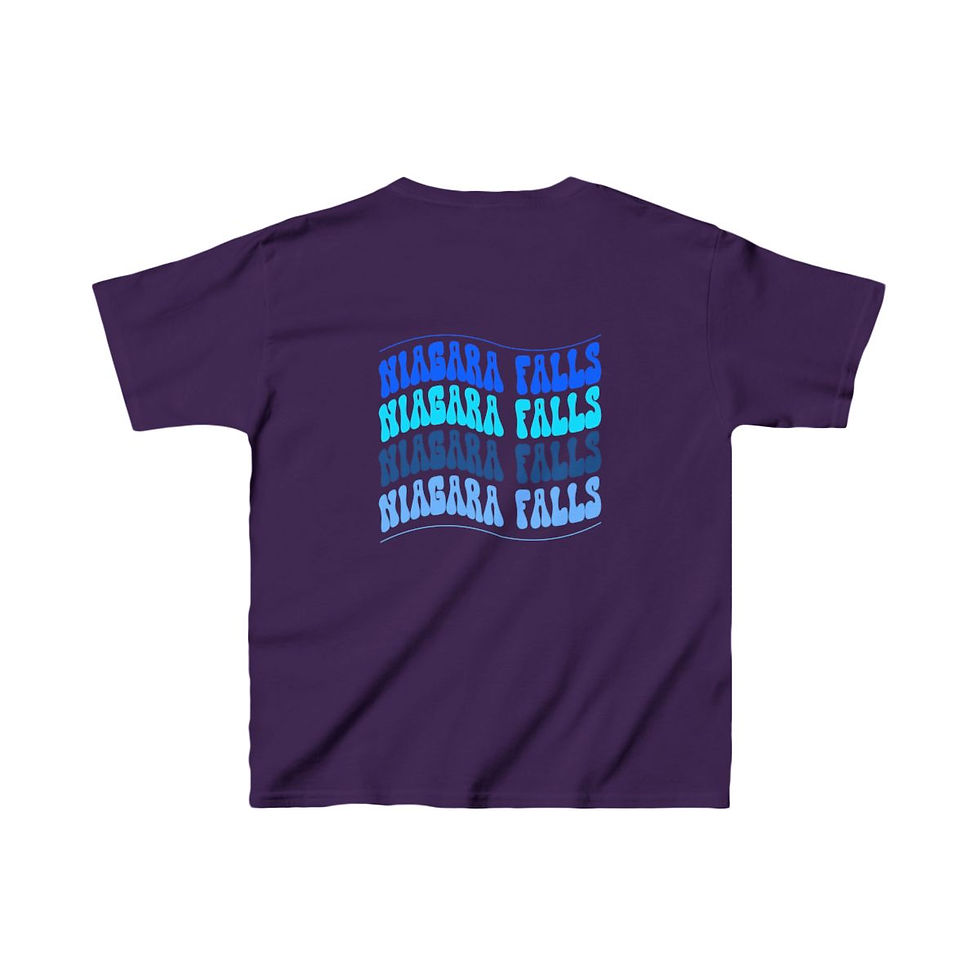 Thumbnail: Kids T-Shirt Short Sleeve - Vibing at Niagara Falls Collection