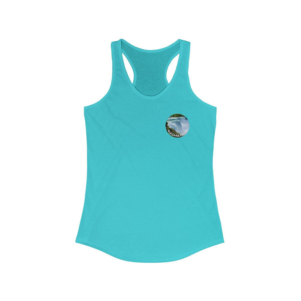 Küçük resim: Ideal Racerback Tank - Edge of the Falls Collection