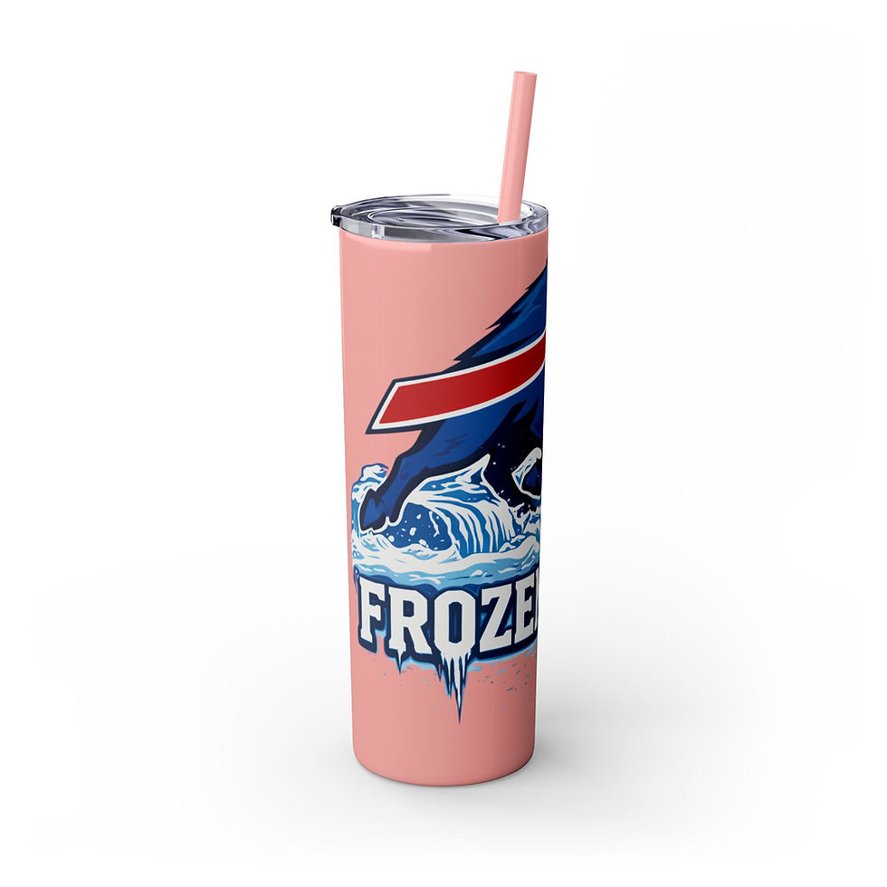 Thumbnail: Frozen Falls Collection Skinny Tumbler with Straw, 20oz