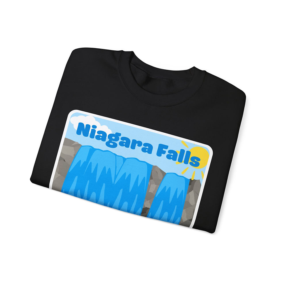 Thumbnail: Unisex Adult Crewneck Sweatshirt - Over the Falls Collection