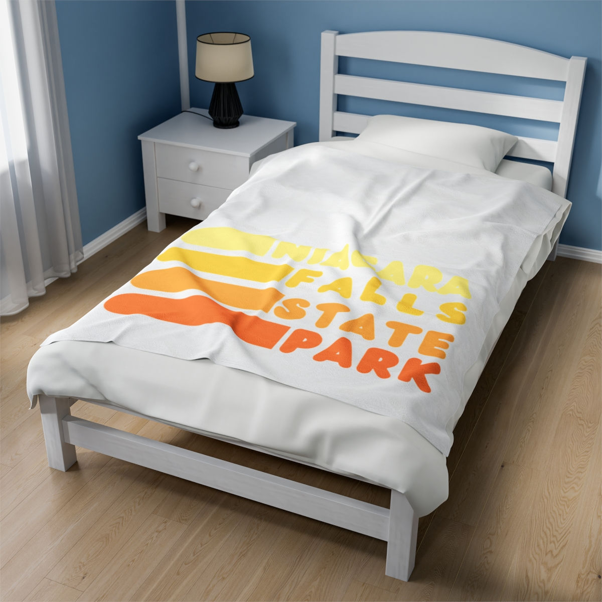 Plush Blanket - 'Niagara Falls State Park' Vivid Collection