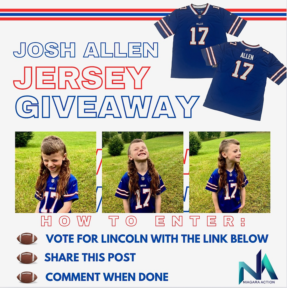BILLS MAFIA! Local 8-year-old Competing in USA Mullet Championship Needs Your Vote