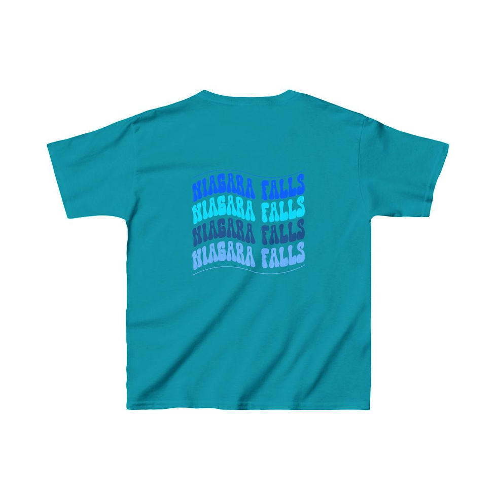 Thumbnail: Kids T-Shirt Short Sleeve - Vibing at Niagara Falls Collection