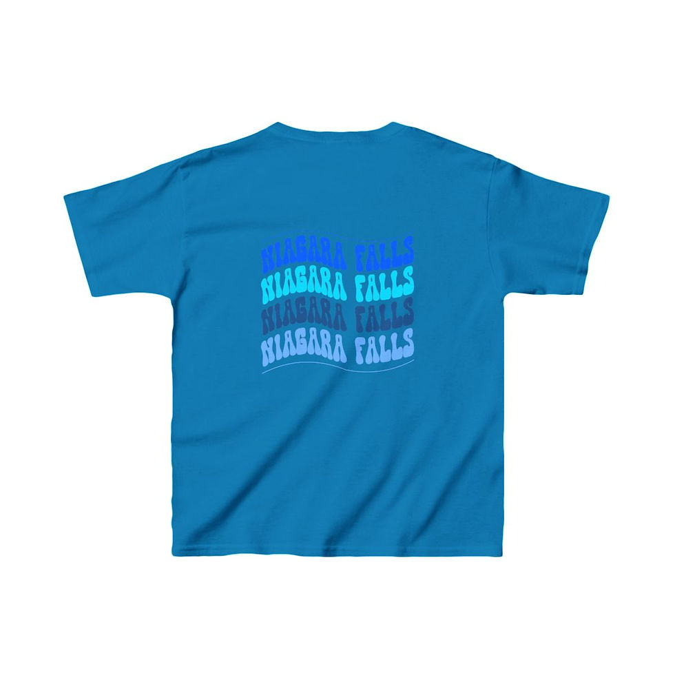Thumbnail: Kids T-Shirt Short Sleeve - Vibing at Niagara Falls Collection