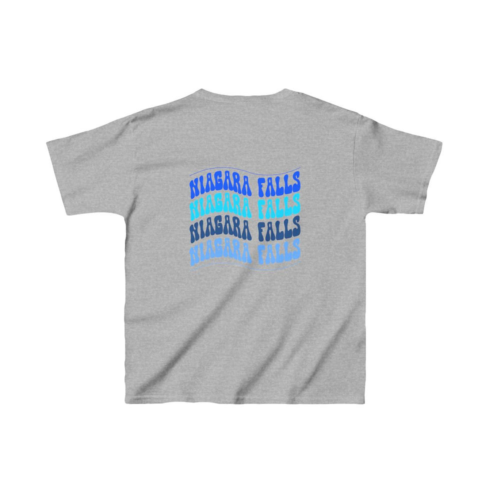 Thumbnail: Kids T-Shirt Short Sleeve - Vibing at Niagara Falls Collection