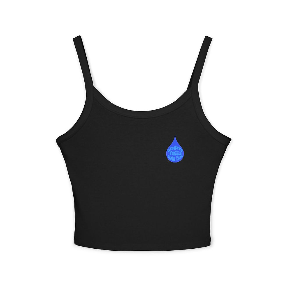 Thumbnail: Women's Spaghetti Strap Tank Top - Drip Collection