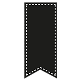 Black Fork Ribbon