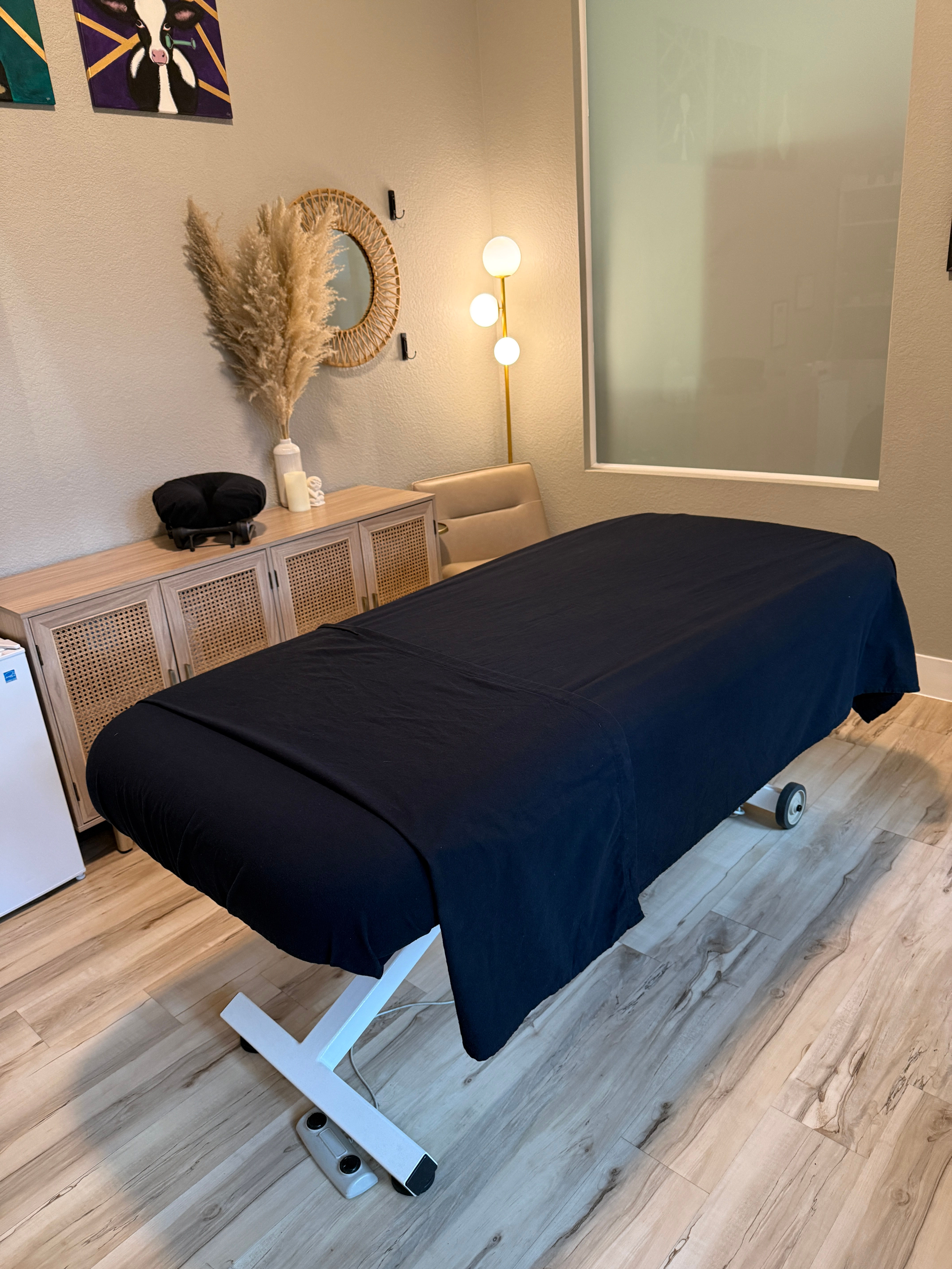 Black Cotton Flannel Flat Sheet