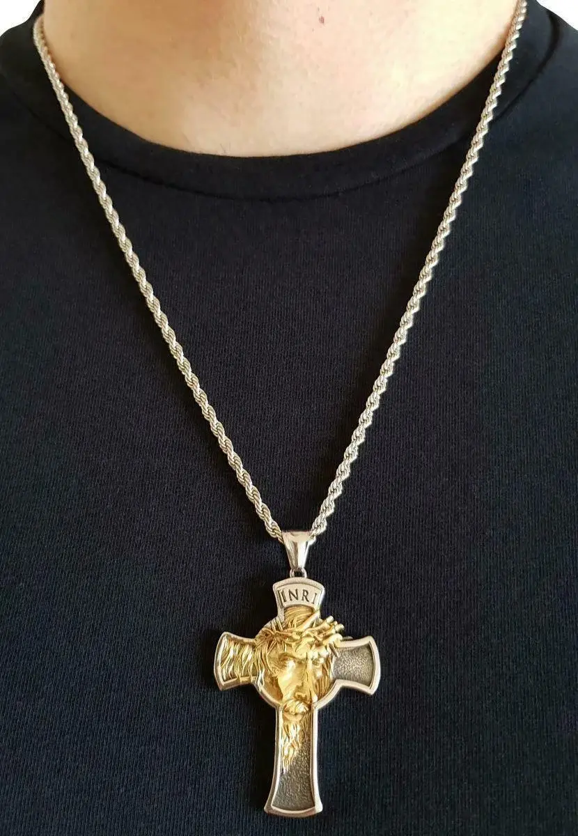 Miniaturbild: JESUS CROSS - Halskette