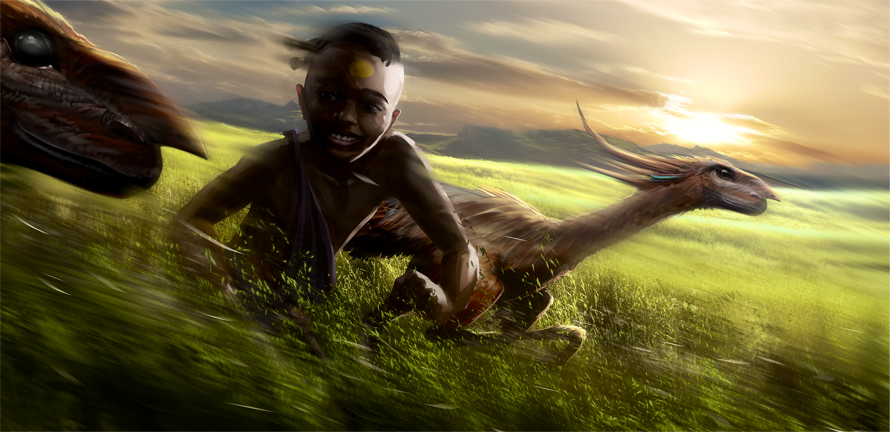 Vircheu Running with field creatures.png