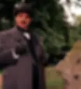 David Suchet as Hercule Poirot in an adaptation of Agatha Christie's mysteries. Photo Courtesy: ITV