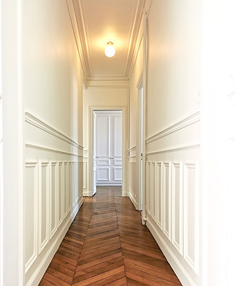 Travaux rénovation appartement sur mesure parquet point de hongrie Bâtisse Bordeaux 