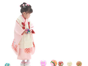 キュートな3さい 七五三