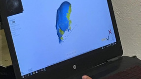 ANCIENT SKULL SCANNED FOR 3D PRINT REPLICA