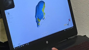 ANCIENT SKULL SCANNED FOR 3D PRINT REPLICA