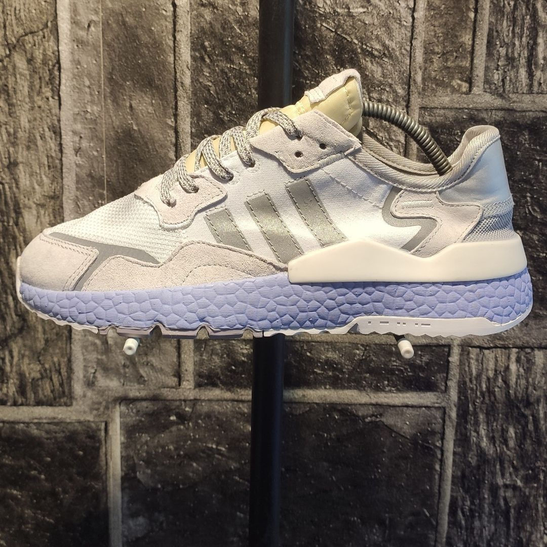 Adidas Nite Jogger Beyaz-Açıkgri