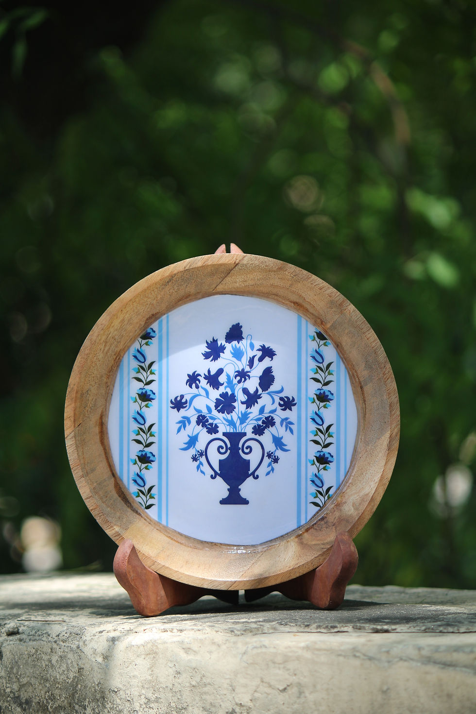 Thumbnail: Morphed Aparajita Wooden Plate