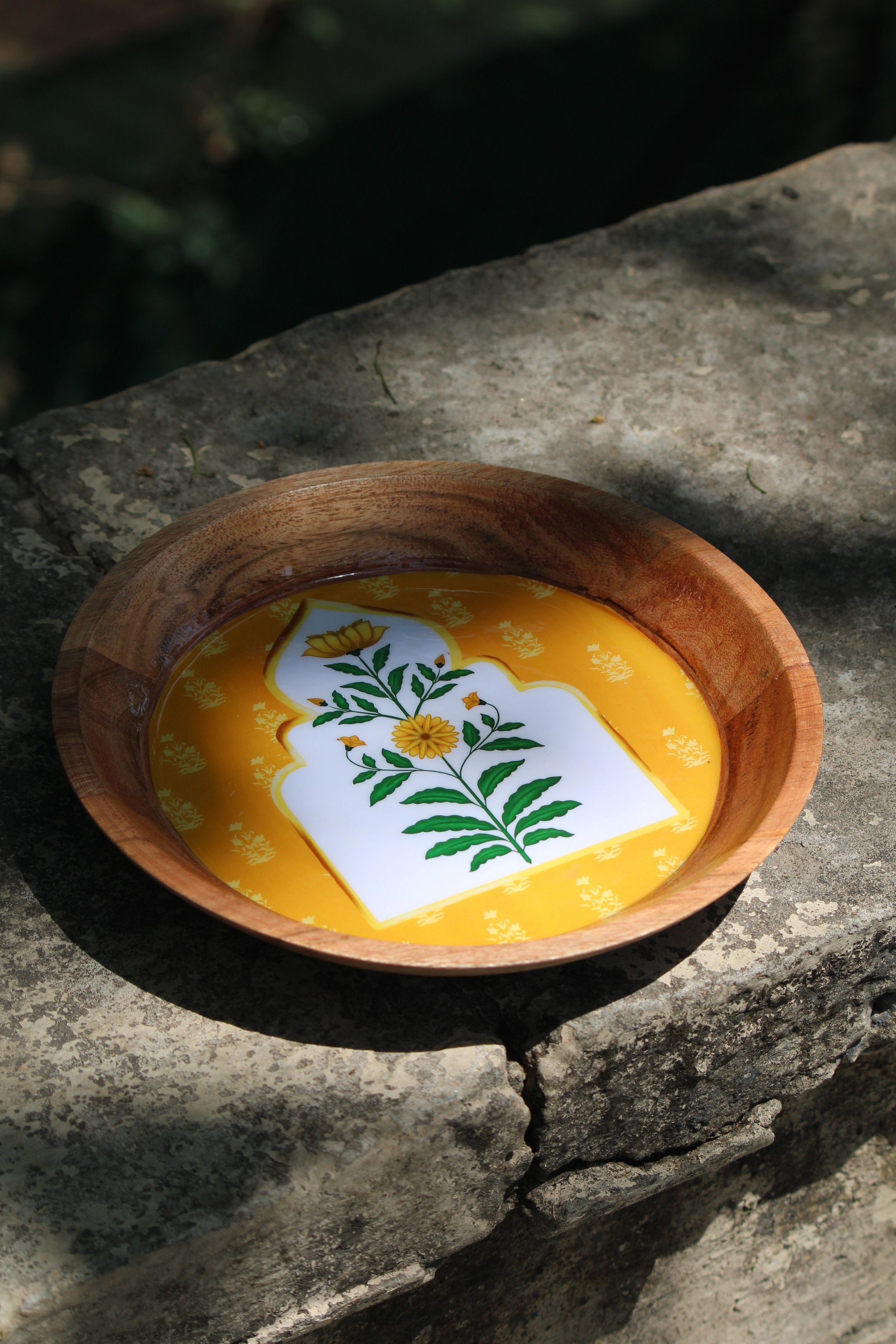 Morphed Amalatas Wooden Plate